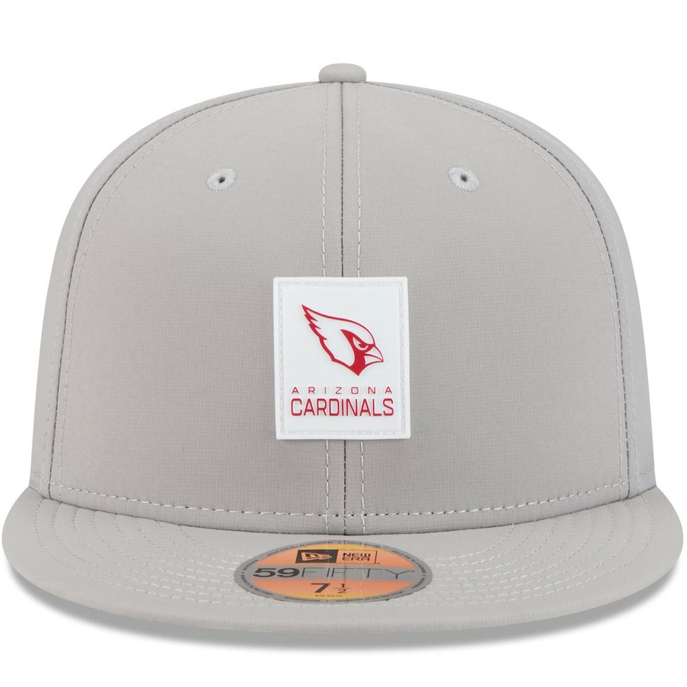 Arizona Cardinals New Era 2025 Sideline 59FIFTY Fitted Hat Gray | NFL
