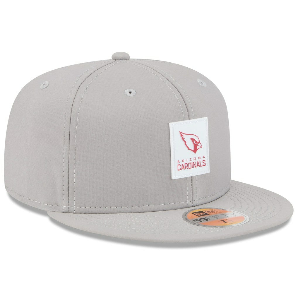 Arizona Cardinals New Era 2025 Sideline 59FIFTY Fitted Hat Gray | NFL