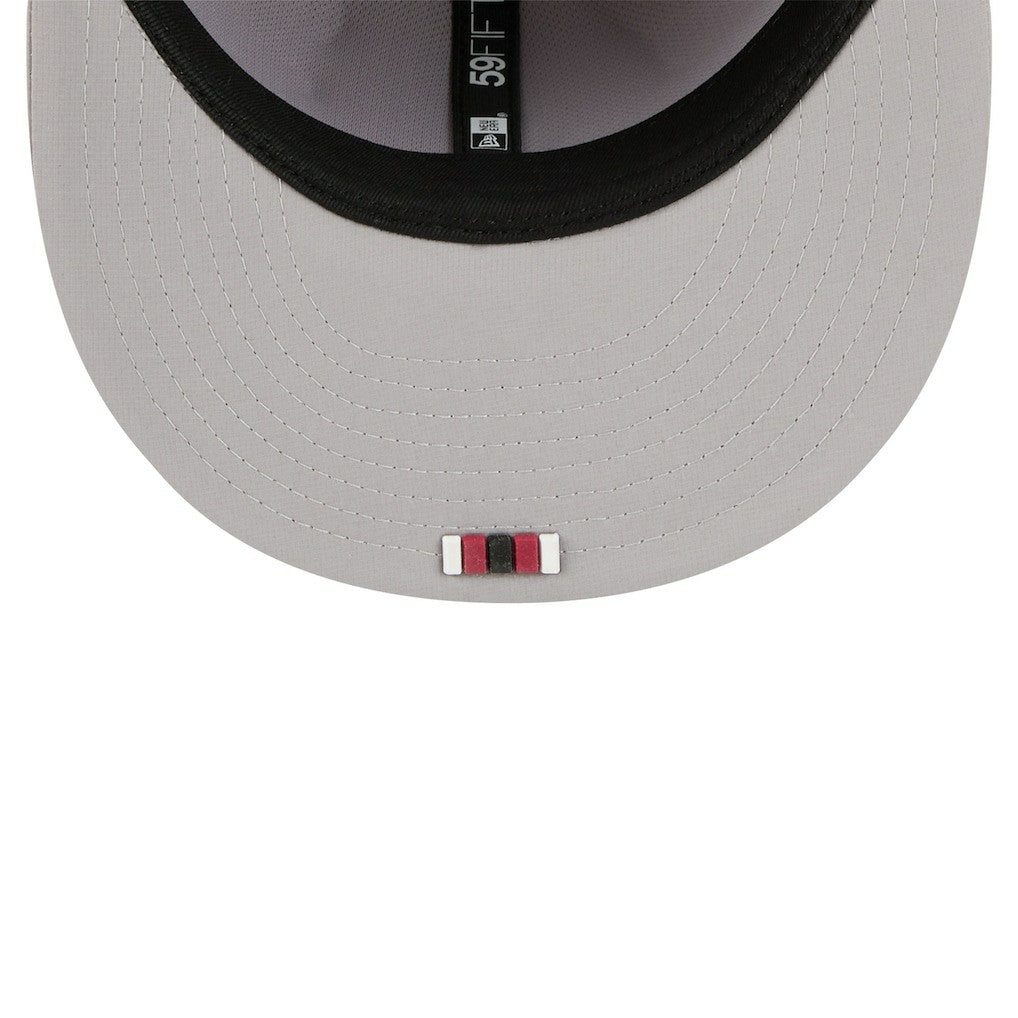 Arizona Cardinals New Era 2025 Sideline 59FIFTY Fitted Hat Gray | NFL