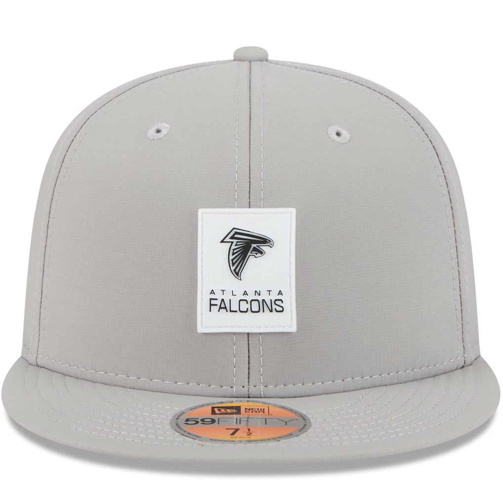 Atlanta Falcons New Era 2025 Sideline 59FIFTY Fitted Hat Gray | NFL