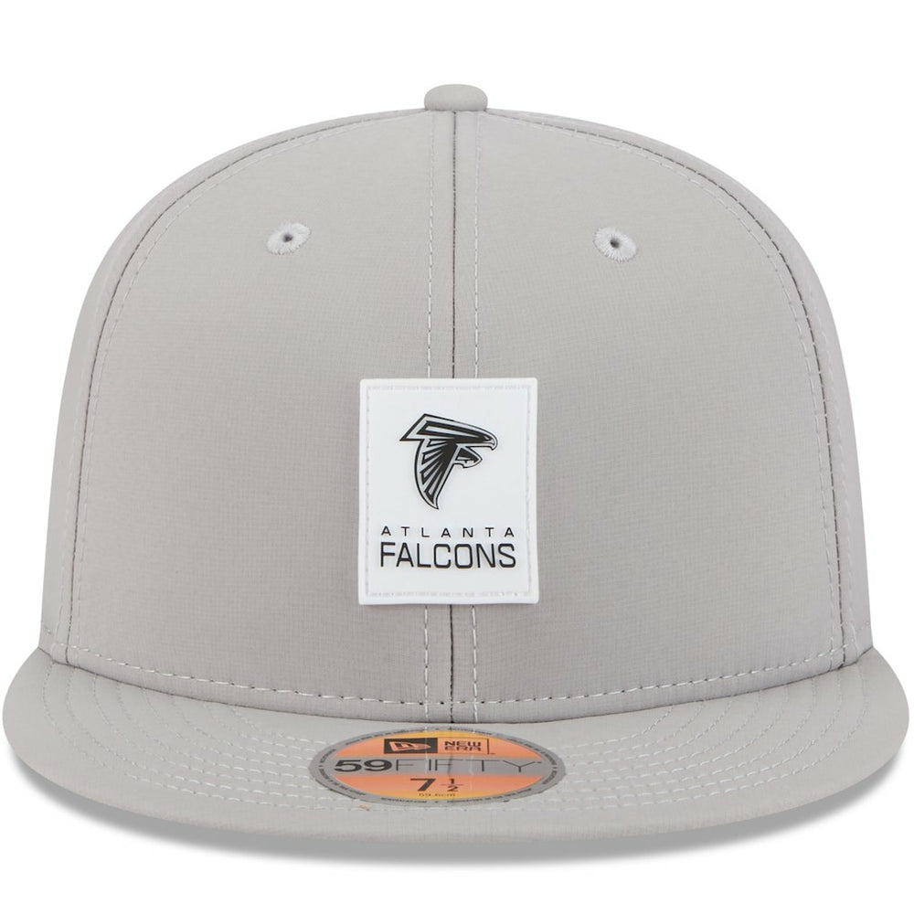 Atlanta Falcons New Era 2025 Sideline 59FIFTY Fitted Hat Gray | NFL