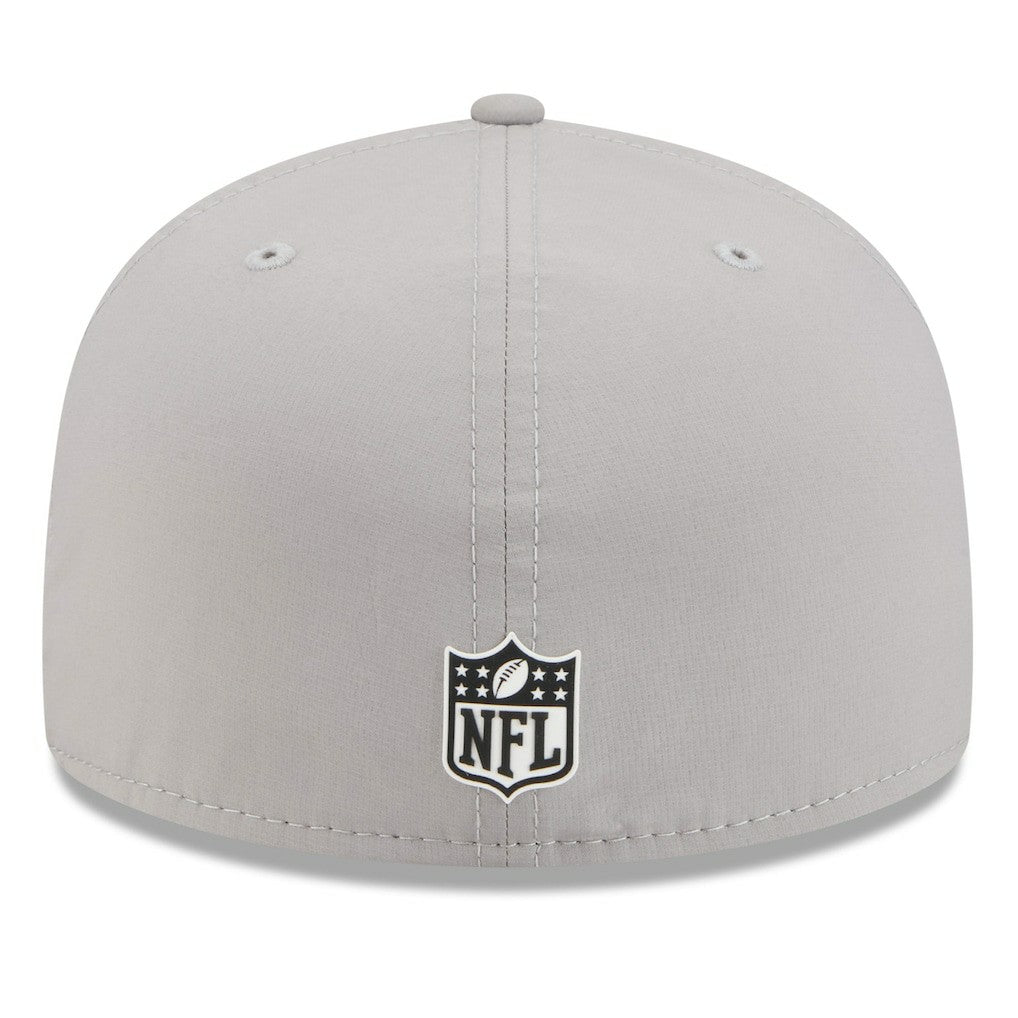 Baltimore Ravens New Era 2025 Sideline 59FIFTY Fitted Hat Gray | NFL