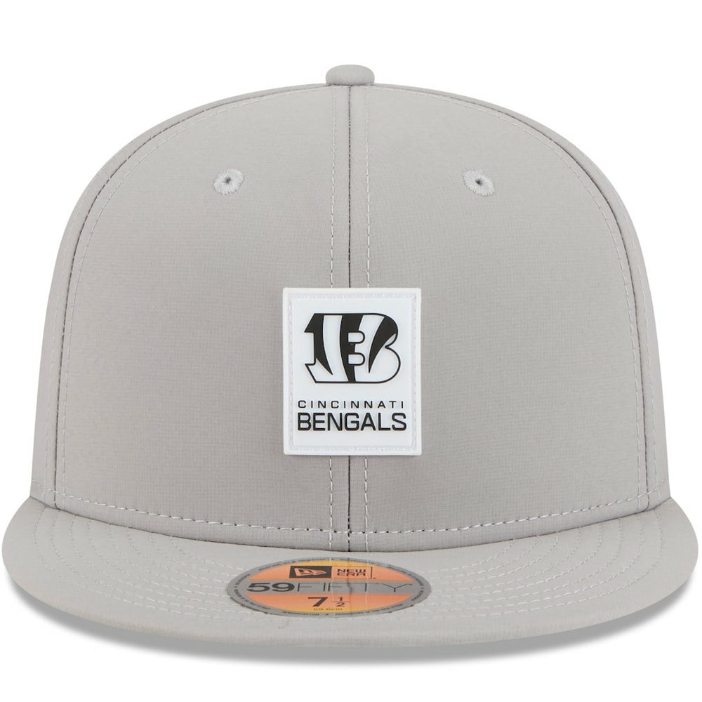 Cincinnati Bengals New Era 2025 Sideline 59FIFTY Fitted Hat Gray | NFL