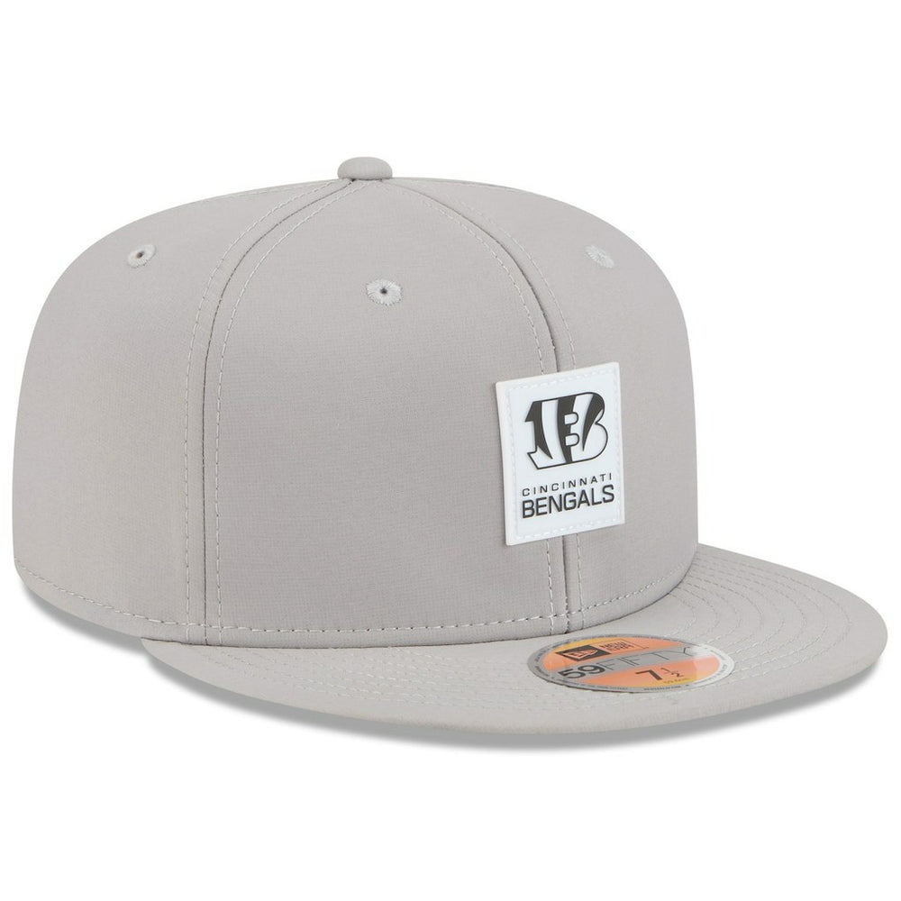 Cincinnati Bengals New Era 2025 Sideline 59FIFTY Fitted Hat Gray | NFL