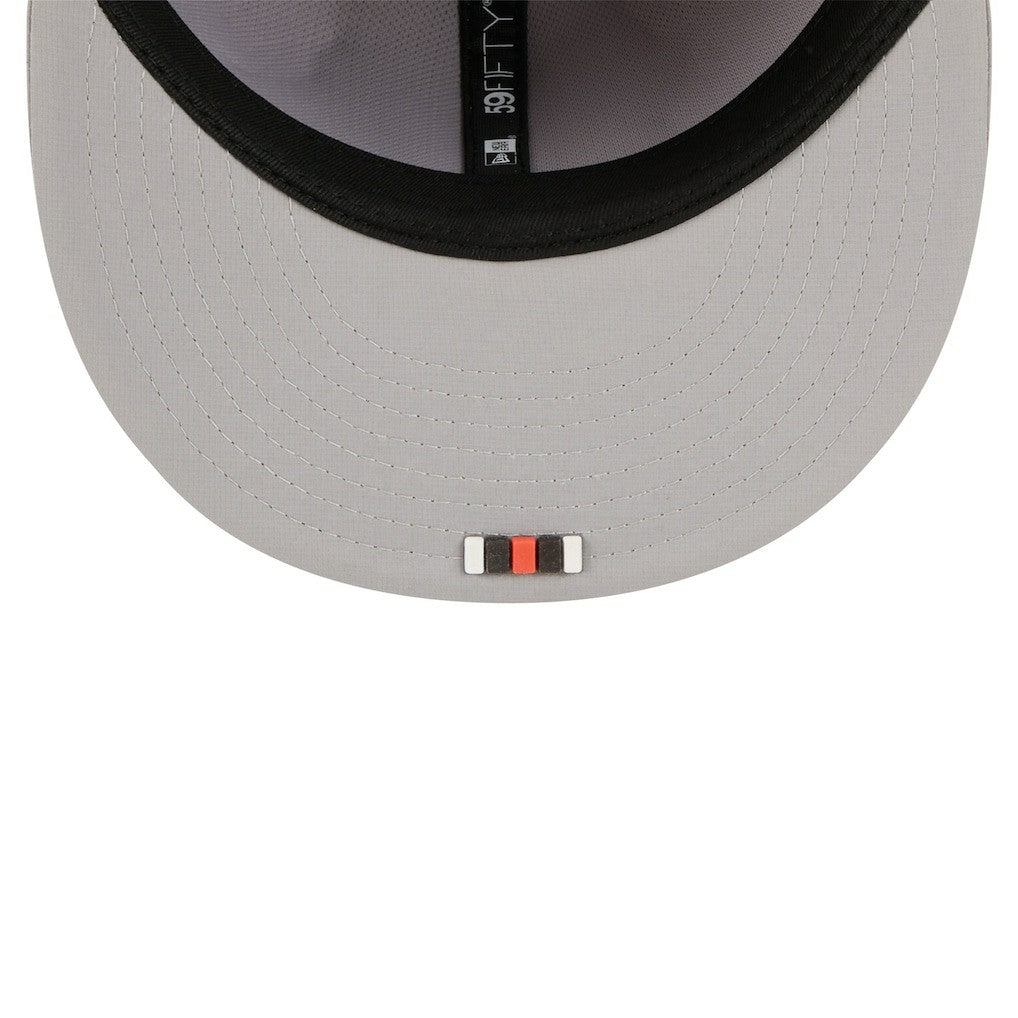 Cleveland Browns New Era 2025 Sideline 59FIFTY Fitted Hat Gray | NFL