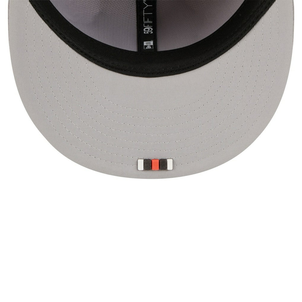 Cleveland Browns New Era 2025 Sideline 59FIFTY Fitted Hat Gray | NFL