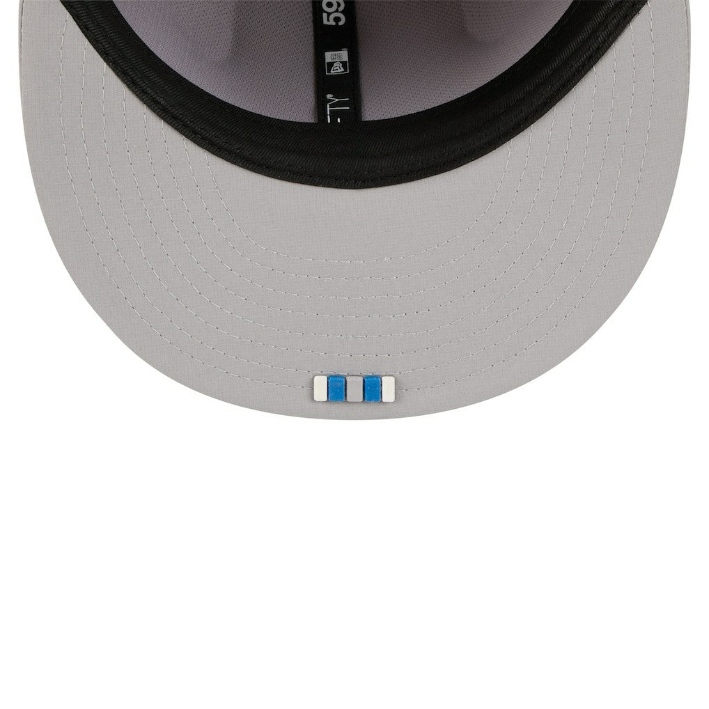 Detroit Lions New Era 2025 Sideline 59FIFTY Fitted Hat Gray | NFL