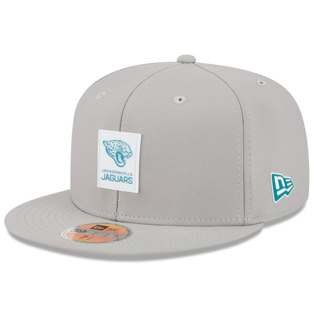 Jacksonville Jaguars New Era 2025 Sideline 59FIFTY Fitted Hat Gray | NFL