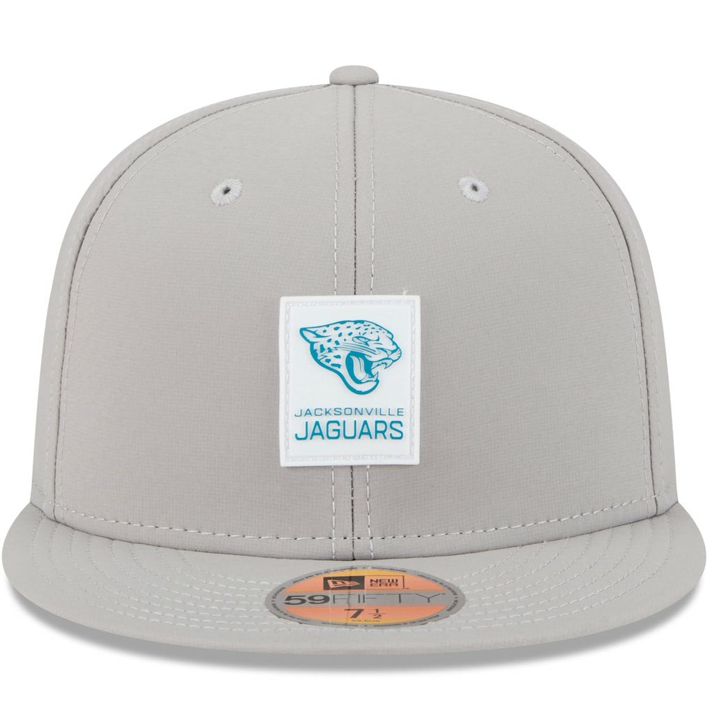 Jacksonville Jaguars New Era 2025 Sideline 59FIFTY Fitted Hat Gray | NFL