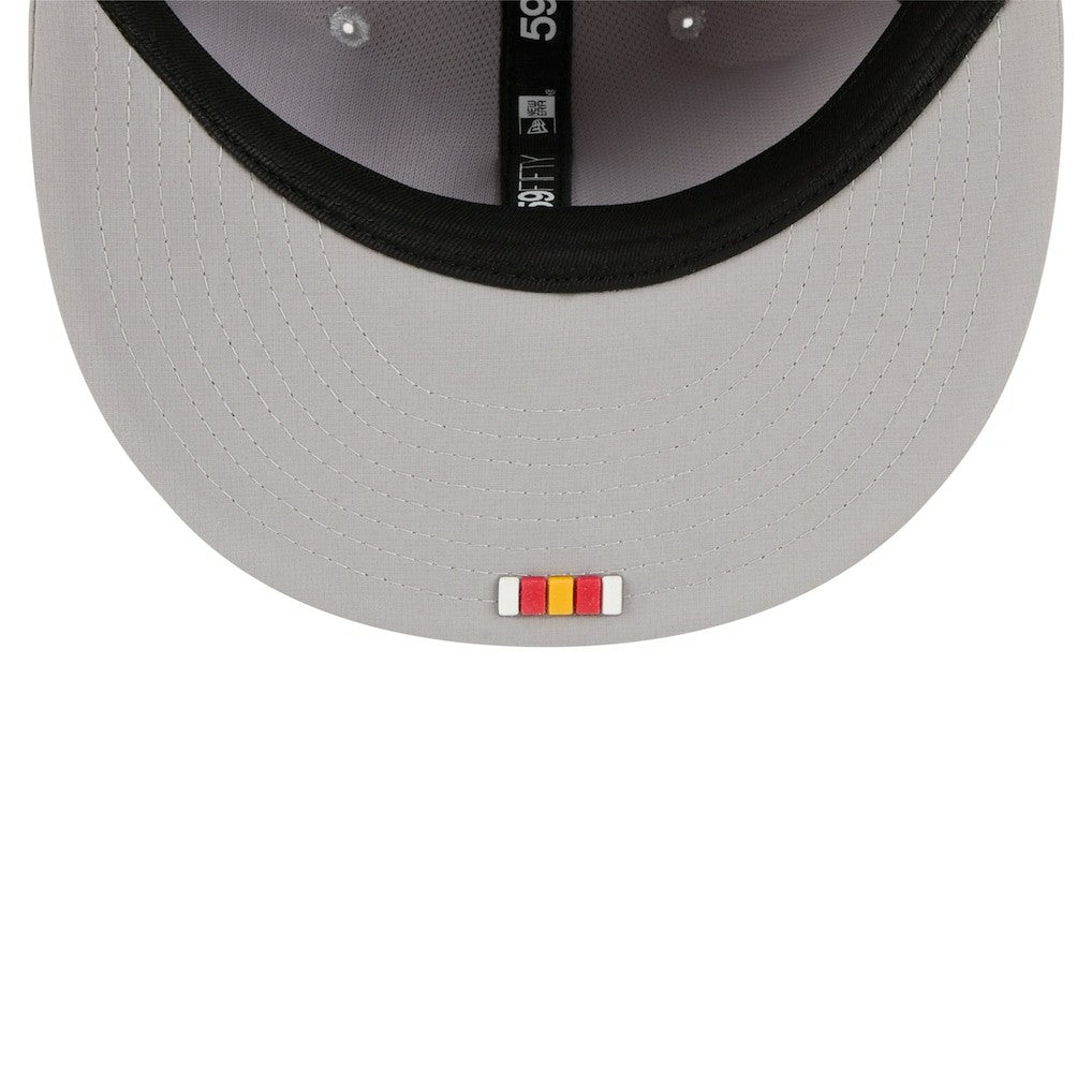 Kansas City Chiefs New Era 2025 Sideline 59FIFTY Fitted Hat Gray | NFL