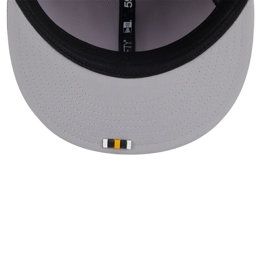 Pittsburgh Steelers New Era 2025 Sideline 59FIFTY Fitted Hat Gray | NFL