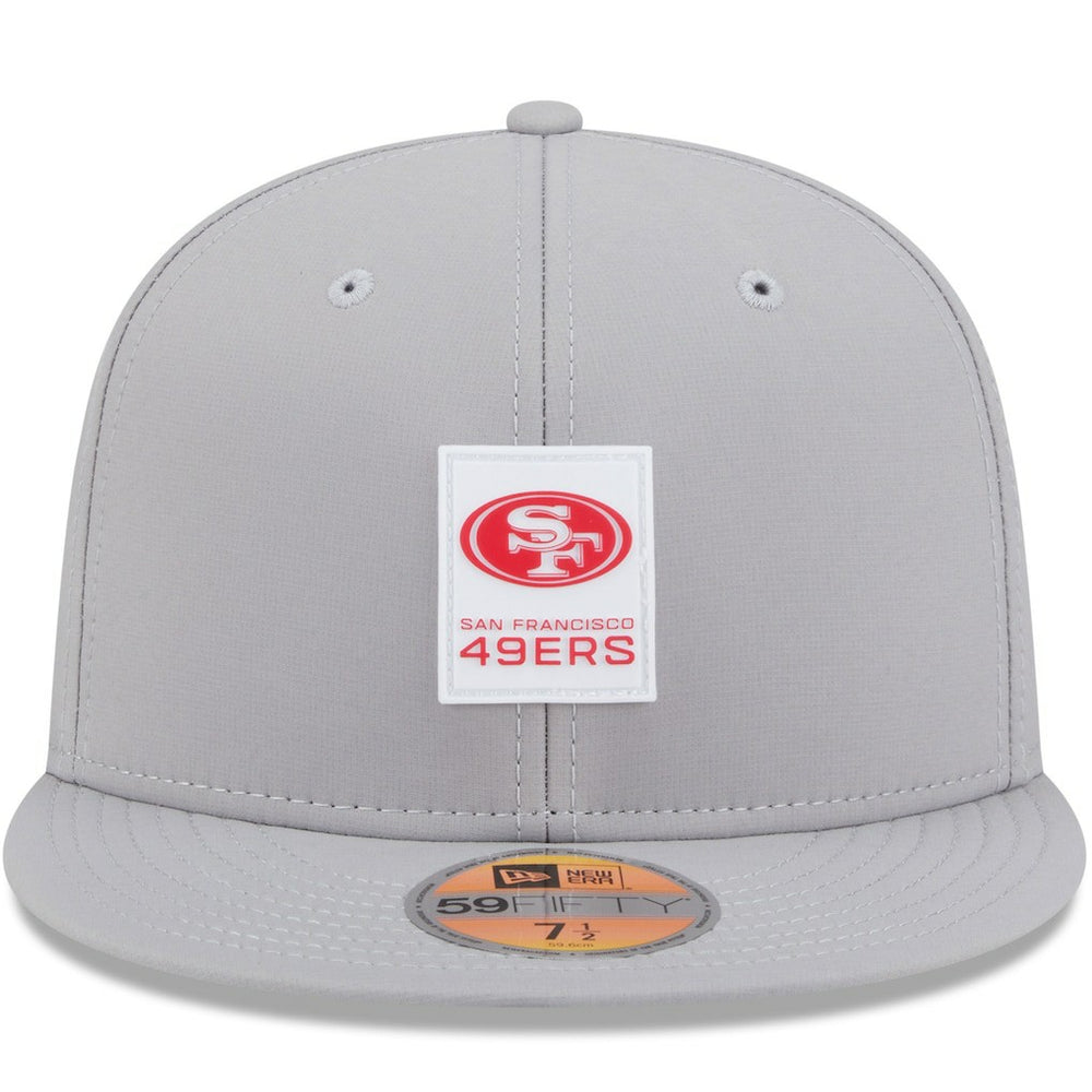 San Francisco 49ers New Era 2025 Sideline 59FIFTY Fitted Hat Gray | NFL