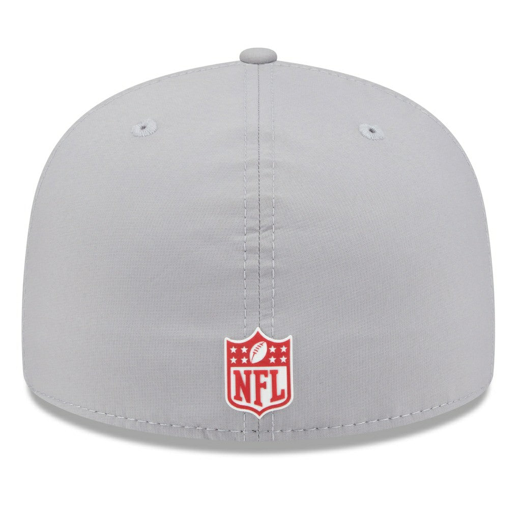 San Francisco 49ers New Era 2025 Sideline 59FIFTY Fitted Hat Gray | NFL