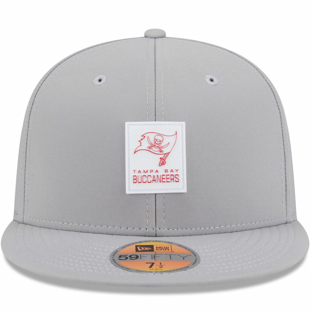Tampa Bay Buccaneers New Era 2025 Sideline 59FIFTY Fitted Hat Gray | NFL