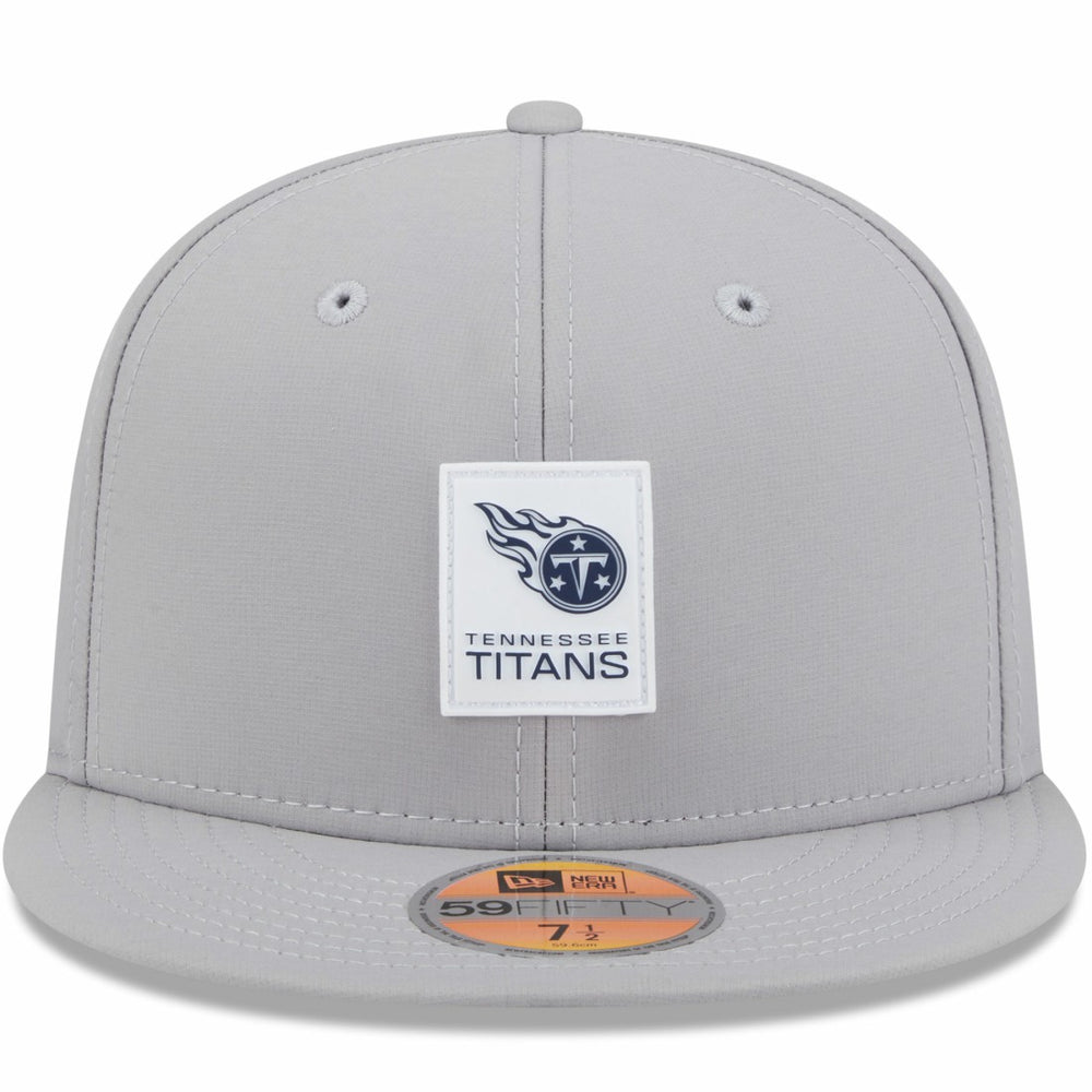 Tennessee Titans New Era 2025 Sideline 59FIFTY Fitted Hat Gray | NFL