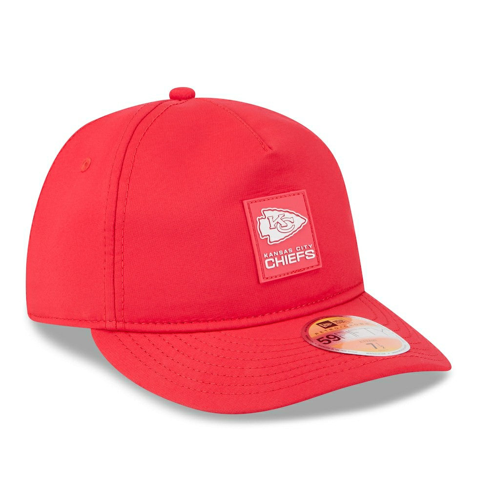 Kansas City Chiefs New Era 2025 Sideline Retro Crown 59FIFTY Fitted Hat Red | NFL