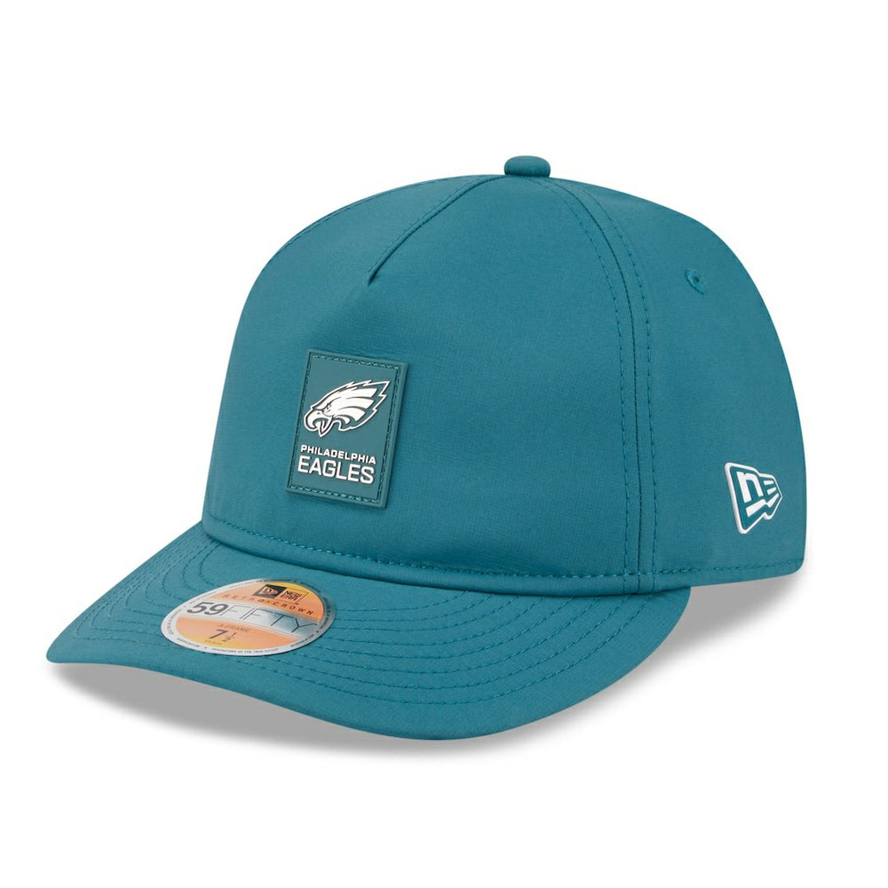 Philadelphia Eagles New Era 2025 Sideline Retro Crown 59FIFTY Fitted Hat Midnight Green | NFL