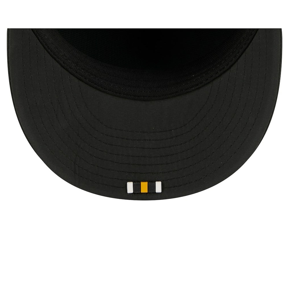 Pittsburgh Steelers New Era 2025 Sideline Retro Crown 59FIFTY Fitted Hat Black | NFL