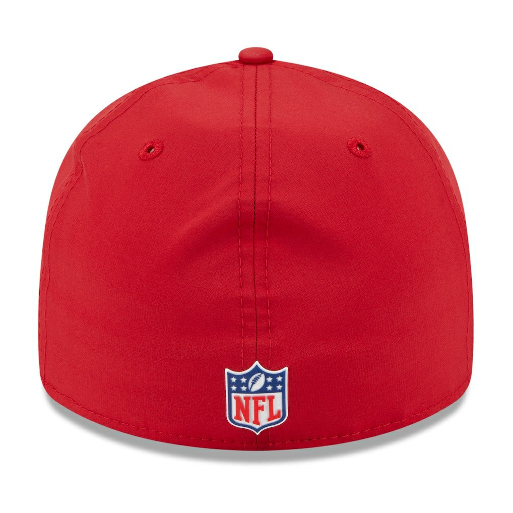 San Francisco 49ers New Era 2025 Sideline Retro Crown 59FIFTY Fitted Hat Scarlet | NFL