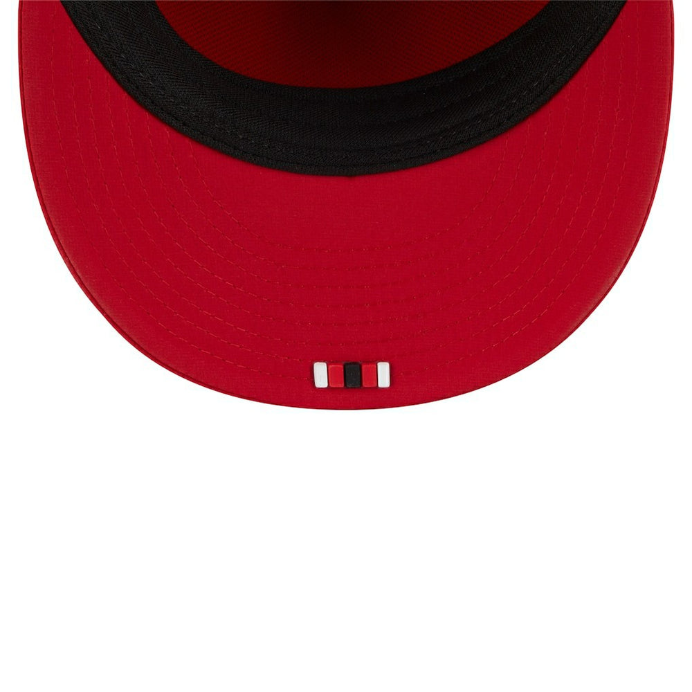 San Francisco 49ers New Era 2025 Sideline Retro Crown 59FIFTY Fitted Hat Scarlet | NFL