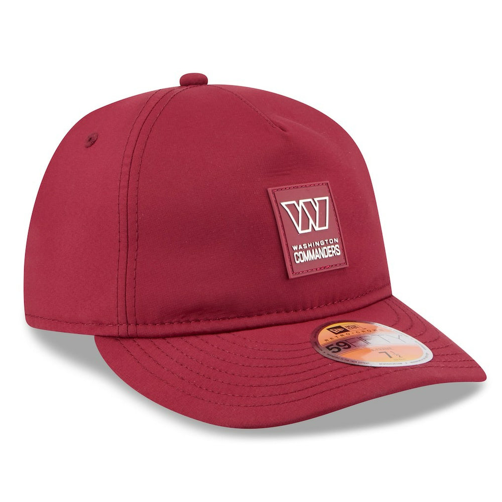 Washington Commanders New Era 2025 Sideline Retro Crown 59FIFTY Fitted Hat Burgundy | NFL