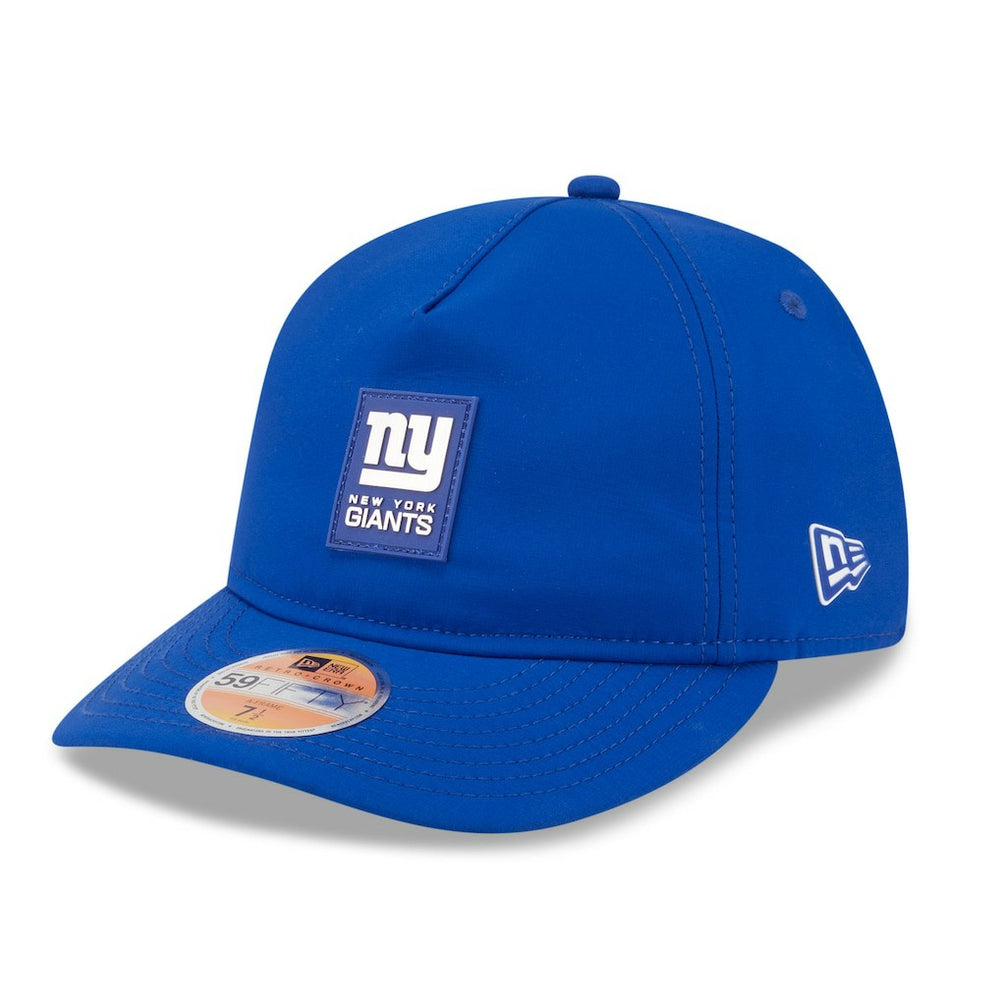 New York Giants New Era 2025 Sideline Retro Crown 59FIFTY Fitted Hat Royal | NFL