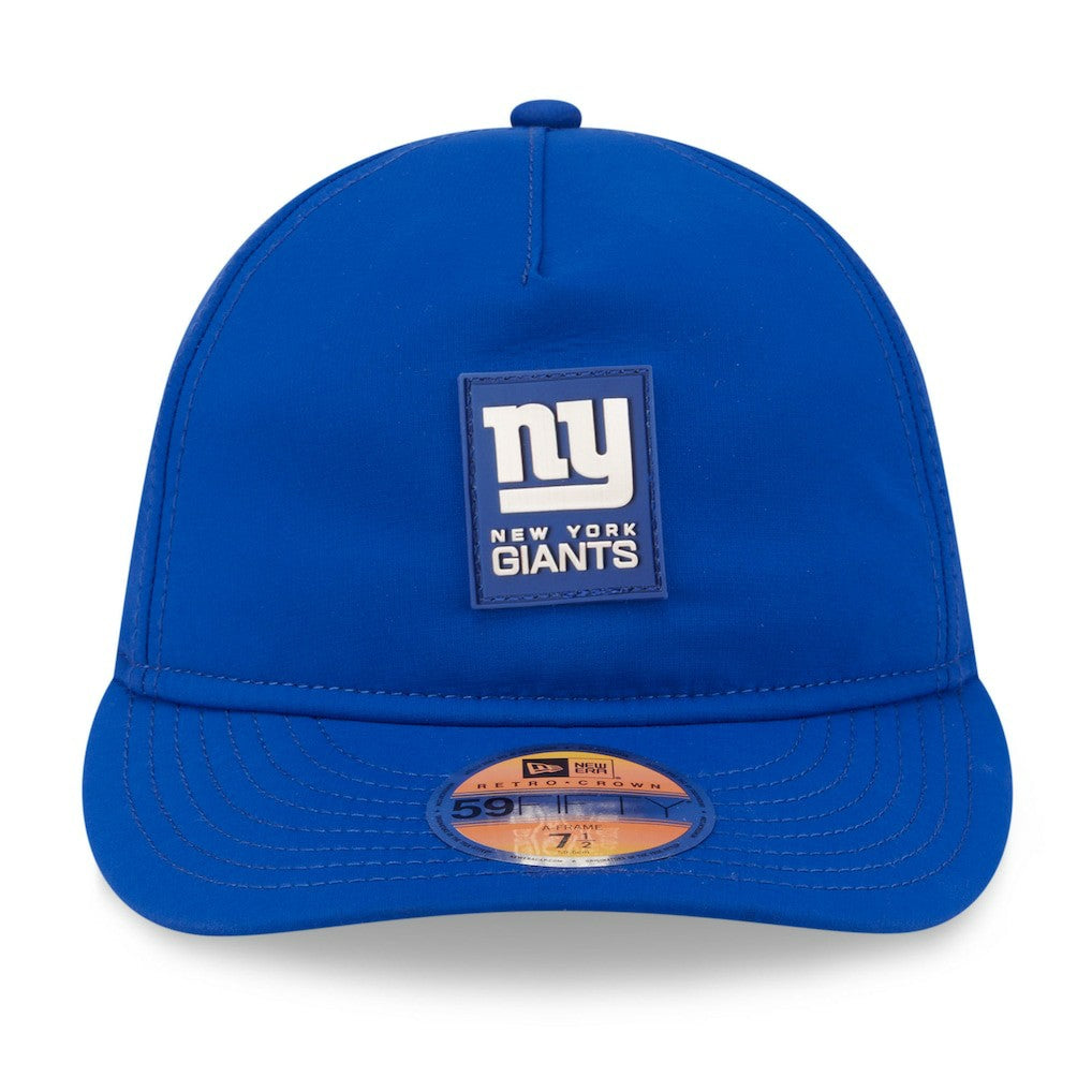 New York Giants New Era 2025 Sideline Retro Crown 59FIFTY Fitted Hat Royal | NFL