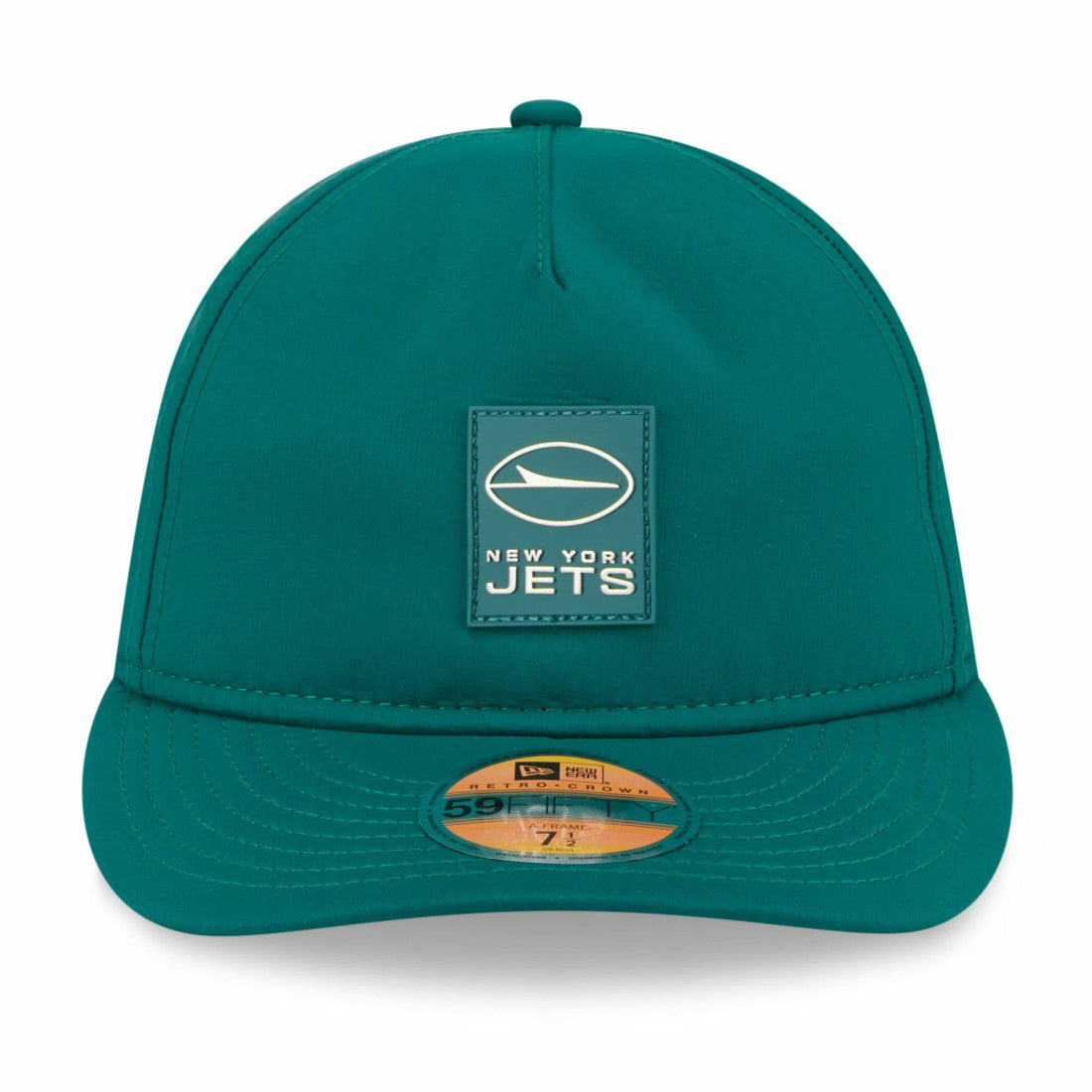 New York Jets New Era 2025 Sideline Retro Crown 59FIFTY Fitted Hat Green | NFL