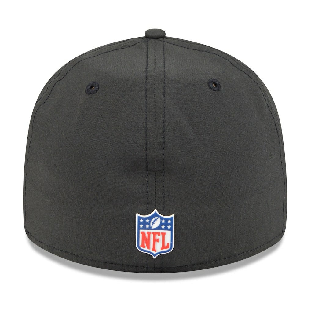 Baltimore Ravens New Era 2025 Sideline Retro Crown 59FIFTY Fitted Hat Black | NFL