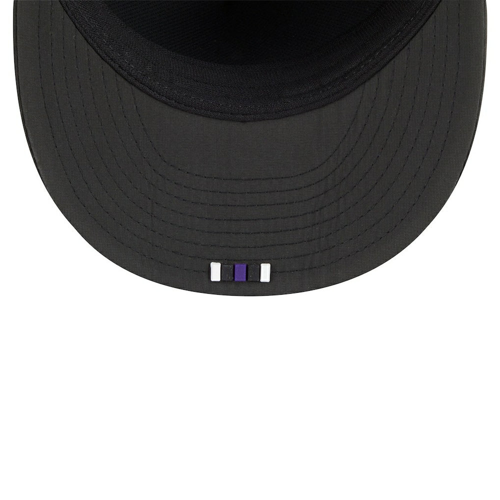 Baltimore Ravens New Era 2025 Sideline Retro Crown 59FIFTY Fitted Hat Black | NFL