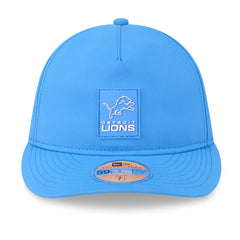 Detroit Lions New Era 2025 Sideline Retro Crown 59FIFTY Fitted Hat Blue | NFL