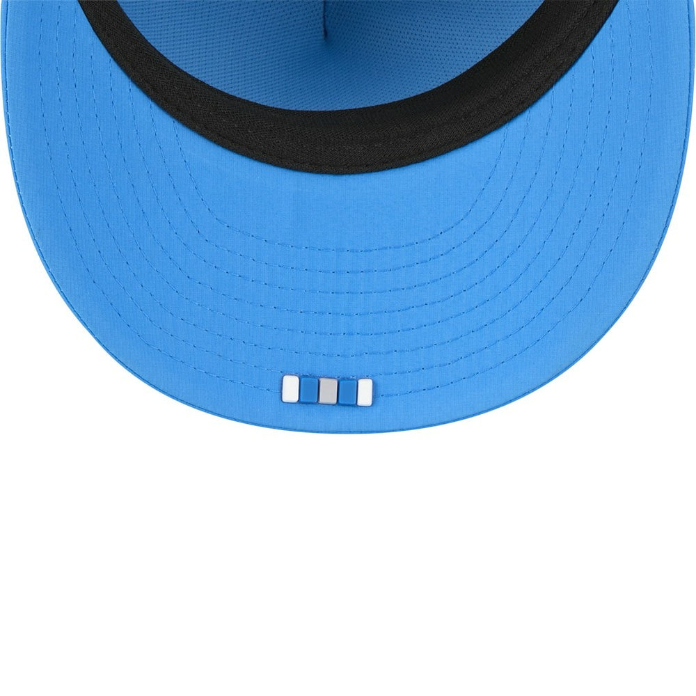 Detroit Lions New Era 2025 Sideline Retro Crown 59FIFTY Fitted Hat Blue | NFL