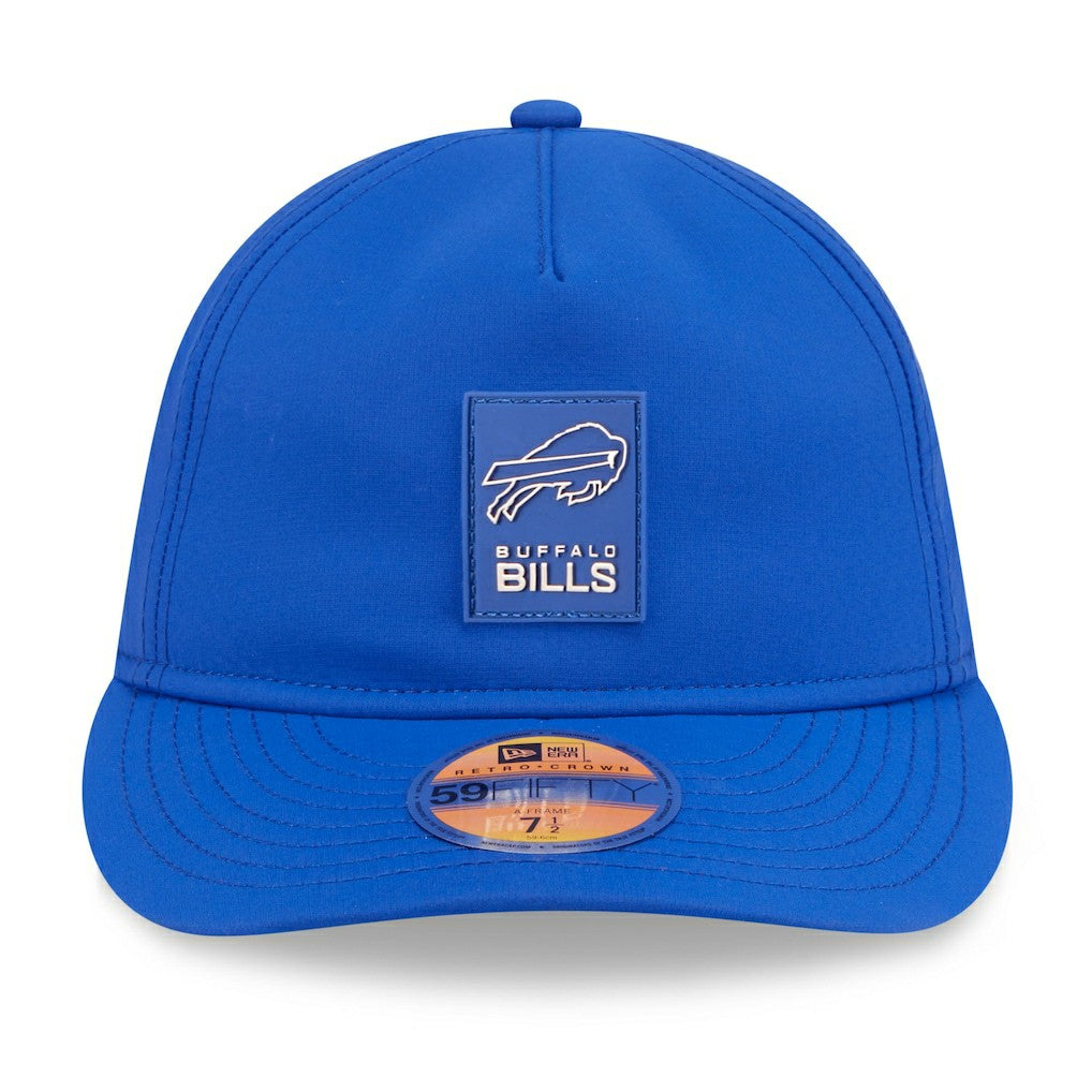 Buffalo Bills New Era 2025 Sideline Retro Crown 59FIFTY Fitted Hat Royal | NFL