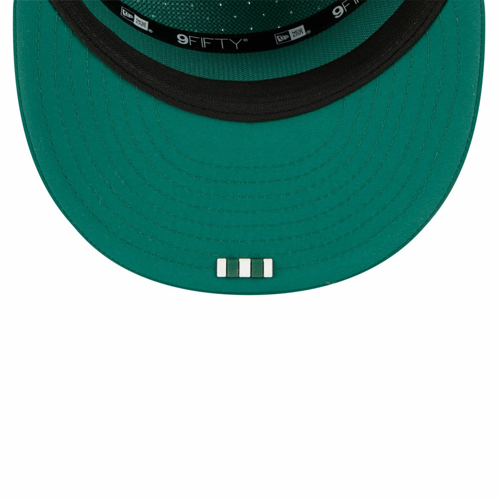 New York Jets New Era 2025 Sideline Split Panel 9FIFTY Snapback Hat Green | NFL