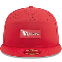 Arizona Cardinals New Era 2025 Sideline Split Panel 9FIFTY Snapback Hat Cardinal | NFL