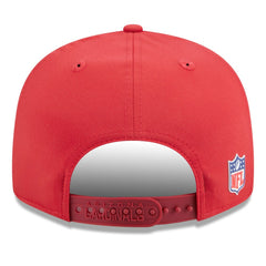 Arizona Cardinals New Era 2025 Sideline Split Panel 9FIFTY Snapback Hat Cardinal | NFL