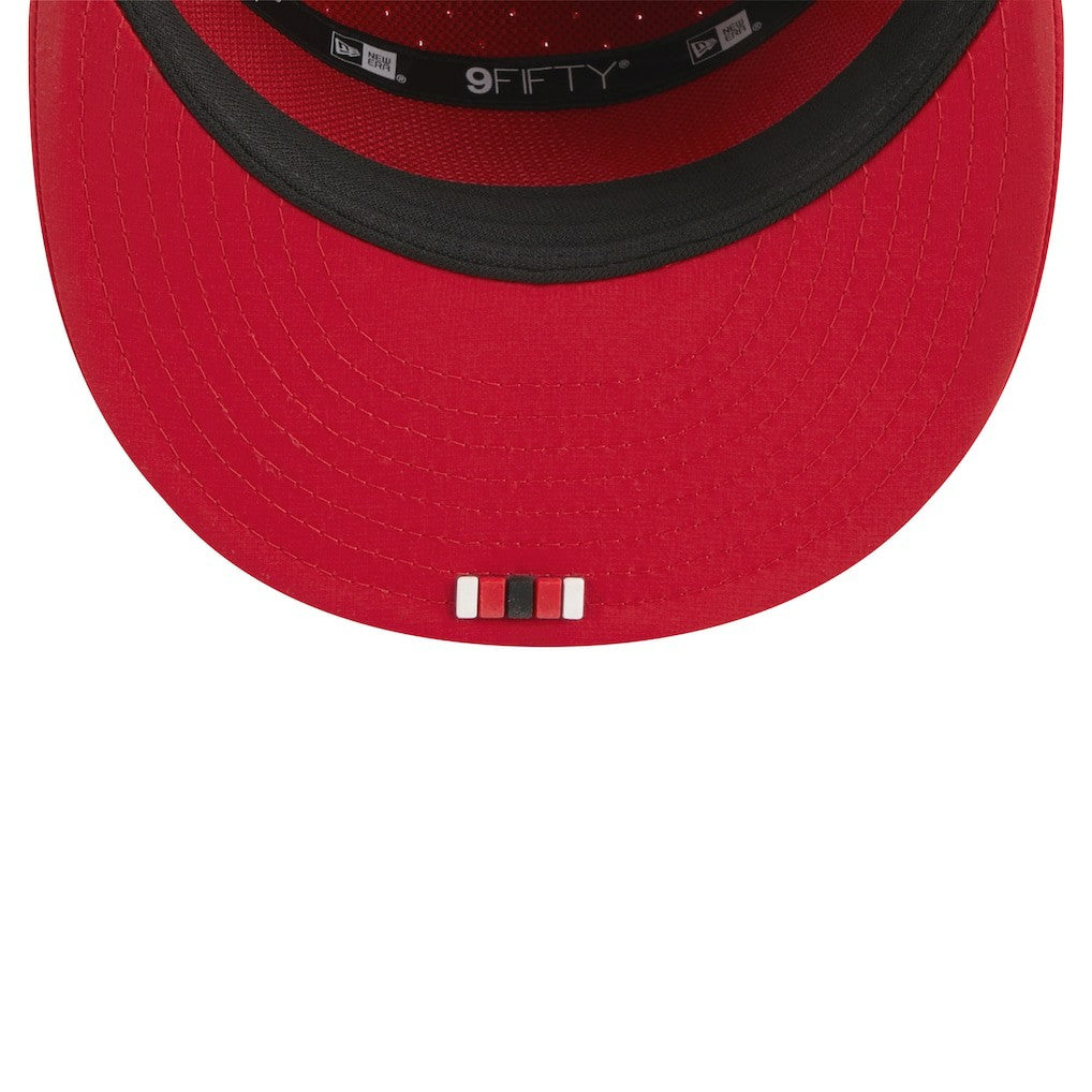 Arizona Cardinals New Era 2025 Sideline Split Panel 9FIFTY Snapback Hat Cardinal | NFL