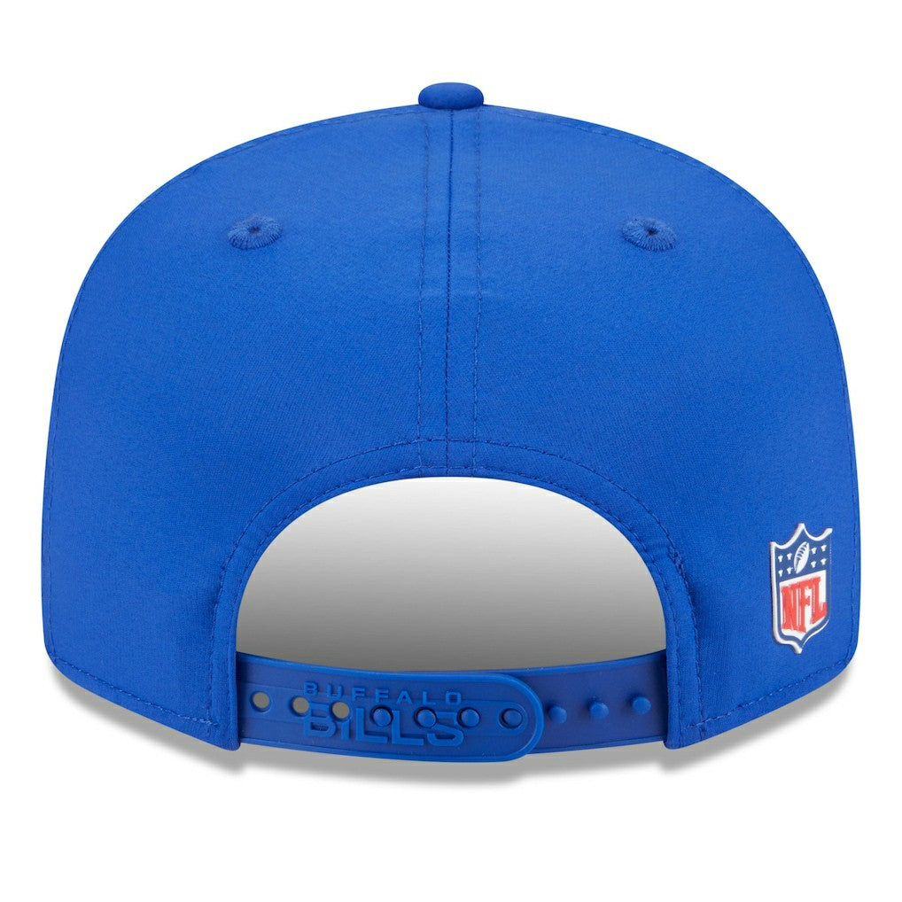 Buffalo Bills New Era 2025 Sideline Split Panel 9FIFTY Snapback Hat Royal | NFL