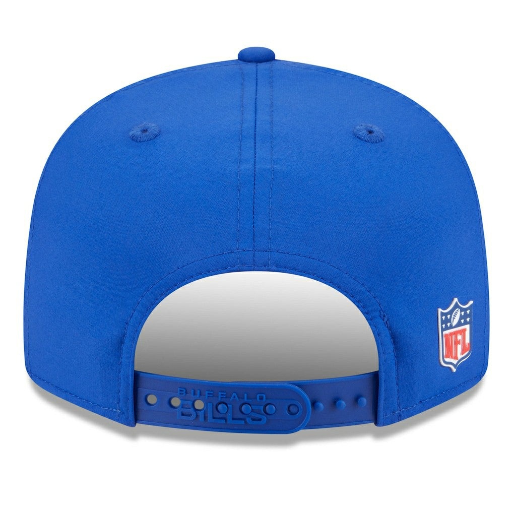 Buffalo Bills New Era 2025 Sideline Throwback Split Panel 9FIFTY Snapback Hat Royal | NFL