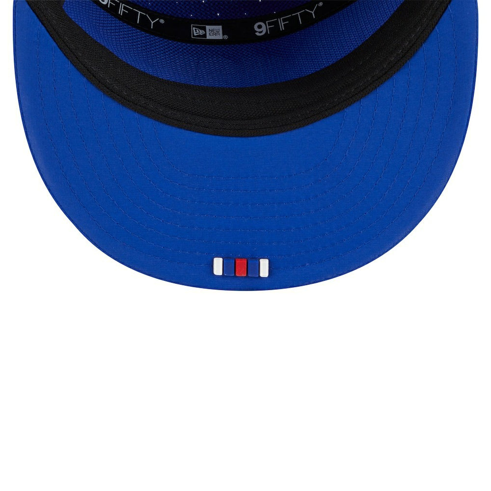Buffalo Bills New Era 2025 Sideline Throwback Split Panel 9FIFTY Snapback Hat Royal | NFL