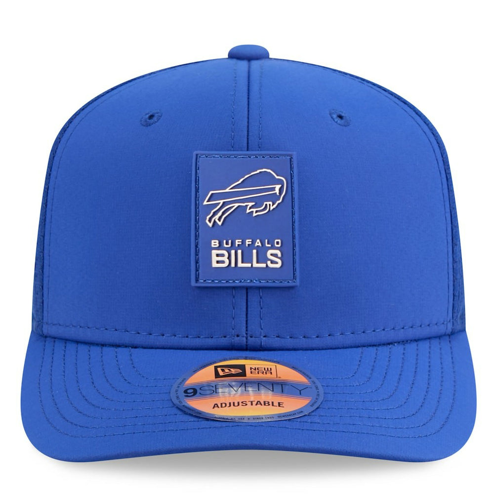 Buffalo Bills New Era 2025 Sideline 9SEVENTY Trucker Adjustable Hat Royal | NFL