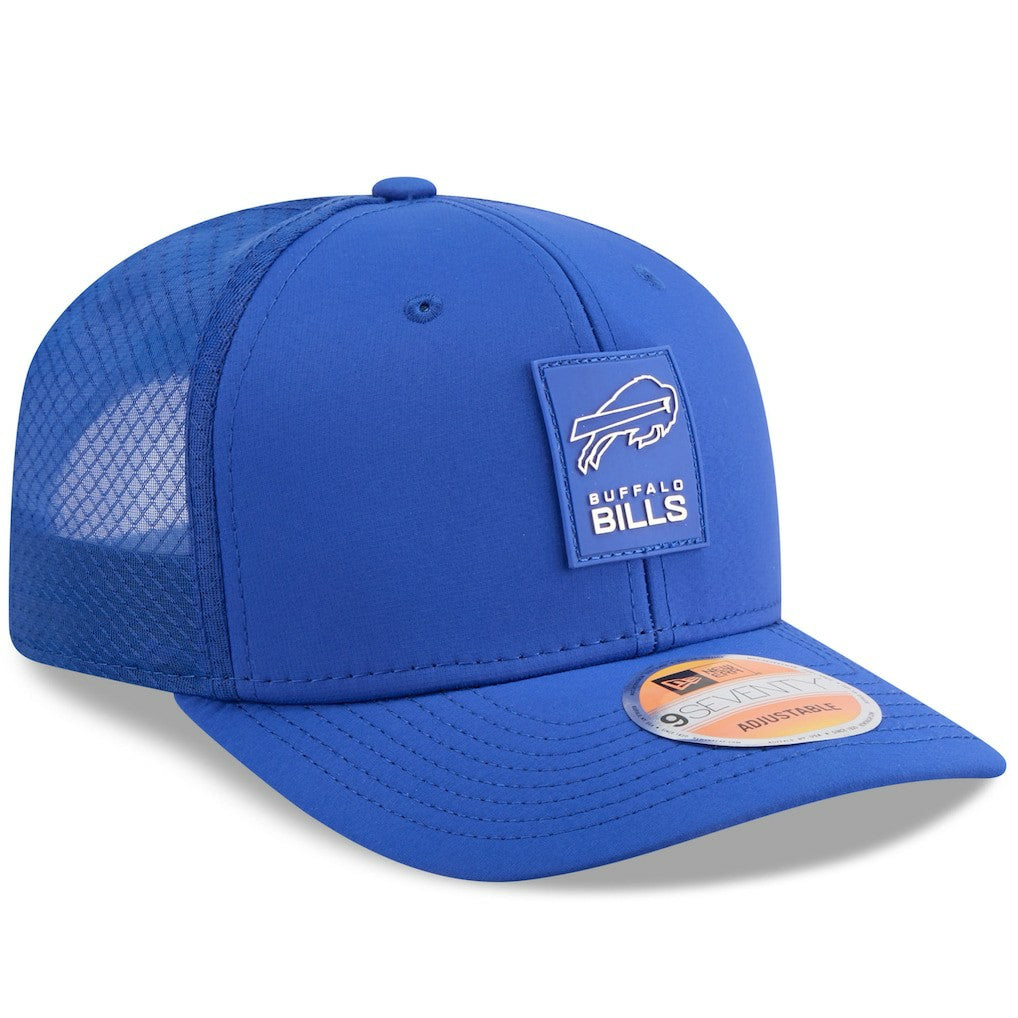 Buffalo Bills New Era 2025 Sideline 9SEVENTY Trucker Adjustable Hat Royal | NFL