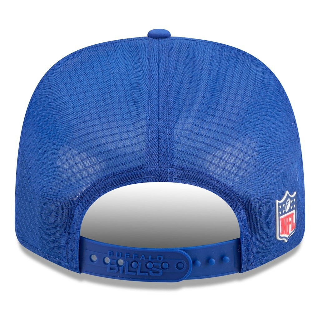 Buffalo Bills New Era 2025 Sideline 9SEVENTY Trucker Adjustable Hat Royal | NFL