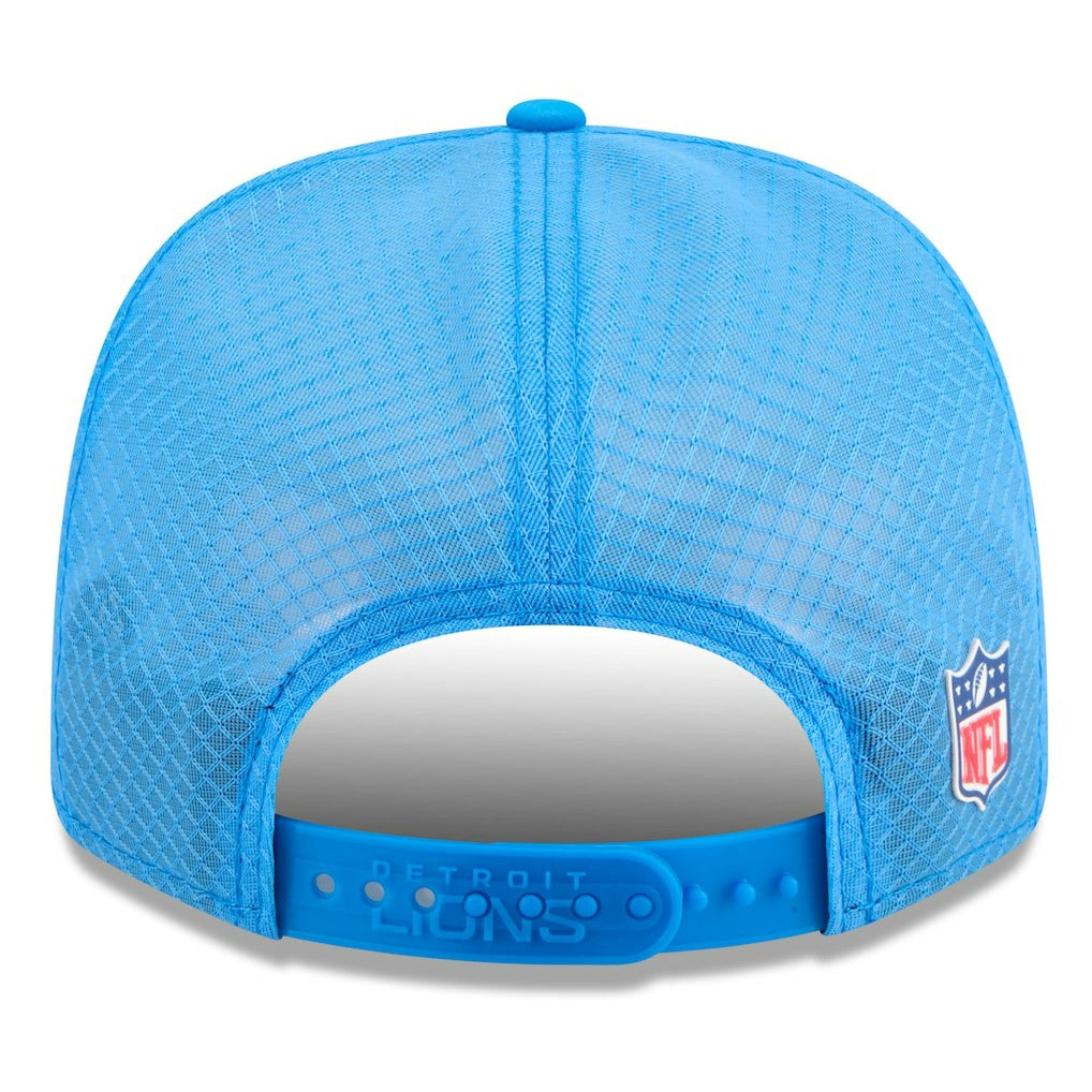 Detroit Lions New Era 2025 Sideline 9SEVENTY Trucker Adjustable Hat Blue | NFL