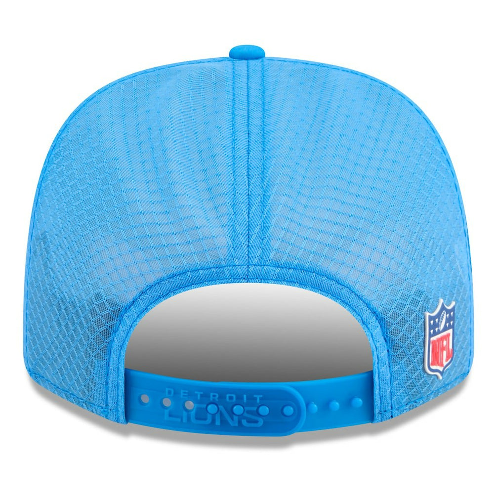 Detroit Lions New Era 2025 Sideline Throwback 9SEVENTY Trucker Adjustable Hat Blue | NFL