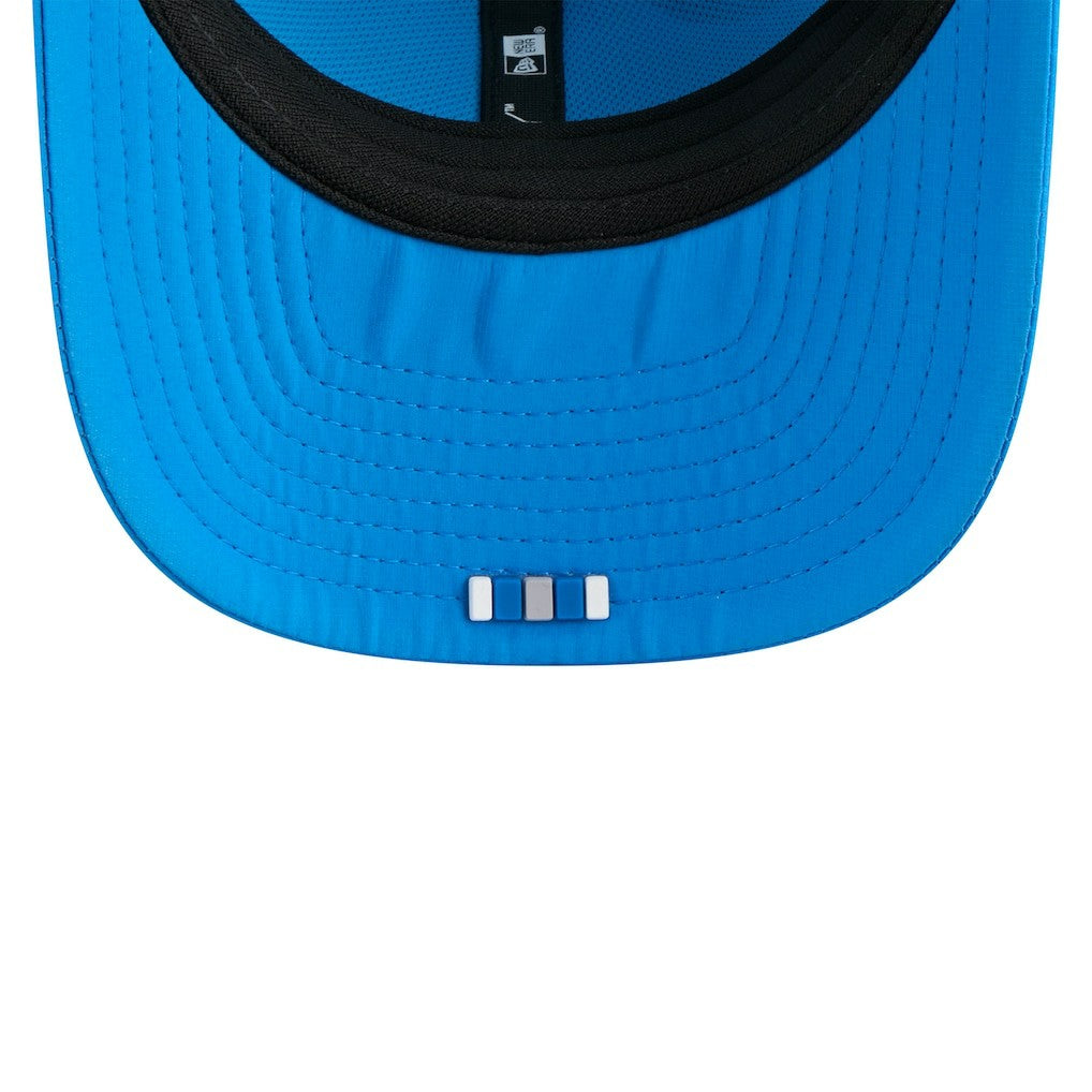 Detroit Lions New Era 2025 Sideline Throwback 9SEVENTY Trucker Adjustable Hat Blue | NFL
