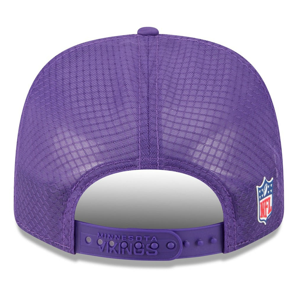 Minnesota Vikings New Era 2025 Sideline 9SEVENTY Trucker Adjustable Hat Purple | NFL