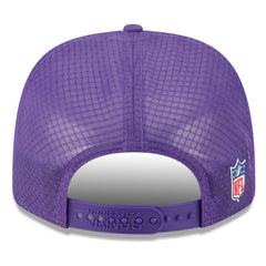 Minnesota Vikings New Era 2025 Sideline 9SEVENTY Trucker Adjustable Hat Purple | NFL