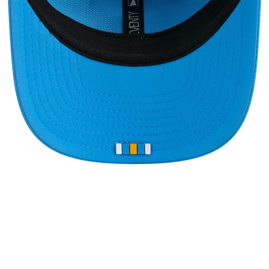Los Angeles Chargers New Era 2025 Sideline 9SEVENTY Trucker Adjustable Hat Powder Blue | NFL