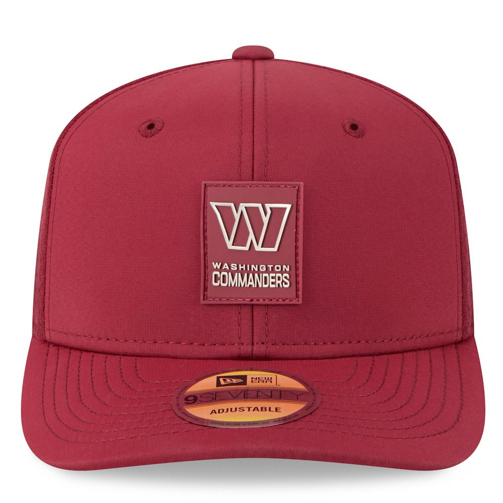 Washington Commanders New Era 2025 Sideline 9SEVENTY Trucker Adjustable Hat Burgundy | NFL